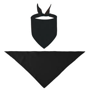 Bandana triangular personalizada para mascotas de varios colores sólidos de algodón Premium de Venta caliente - Product Image 5