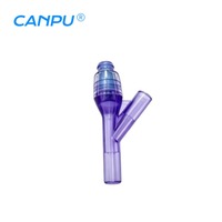 Vanne anti-reflux jetable à usage médical CANPU Luer, à sens unique, pour perfusion