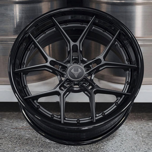 Jantes forgées en 2 parties personnalisées de 18, 19, 20, 21 pouces à profil profond 5X120 5X112 5x114.<span class=keywords><strong>3</strong></span> pour <span class=keywords><strong>BMW</strong></span> M2 F87 Série <span class=keywords><strong>3</strong></span> G80 M3 G82 M4 Mercedes - Product Image 1