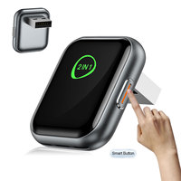Adaptador OEM CarPlay y Android Auto BT 5.4 con WiFi integrado V821 Dongle USB con cable Plug-n-Play Portátil Ai Box para iPhone