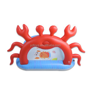 Nuevo diseño de piscina inflable de PVC para niños Albercas Para Ninos cangrejo rociador Splash Pad piscina infantil para niños - Product Image 4