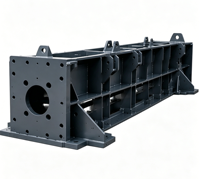 Fabrication sur mesure de cadre de convoyeur robuste |   Service OEM de soudage de grandes structures en acier et usinage CNC