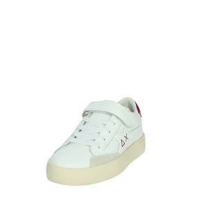 Sun68 Zapatillas para niña, color blanco, fucsia, cierre de velcro, zapatos informales - Product Image 6