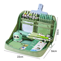 Étui à crayons vert à 12 compartiments grande capacité pour garçons et filles, sac à crayons en toile pour fournitures scolaires et cadeaux de bienvenue