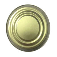Couvercles de boîtes en fer blanc de qualité alimentaire 72,8 mm avec fermeture lisse, tailles personnalisées et impression UV, marque WANBEI, modèle 300D pour boîtes de pâte de tomate
