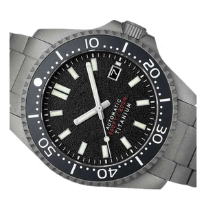 Reloj de Buceo Deportivo Mecánico Automático de Titanio de Lujo de 200 Metros, Resistente al Agua, con Correa de 20 mm y Posibilidad de Personalizar el Logotipo - Product Image 4