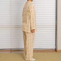 Ensemble de pyjama en coton à imprimé floral léger et doux personnalisé de style vintage pour filles et femmes