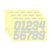 Bandes de vinyle autocollantes réfléchissantes imperméables à impression UV Night Glow pour voiture, camion, casque, sécurité et décoration