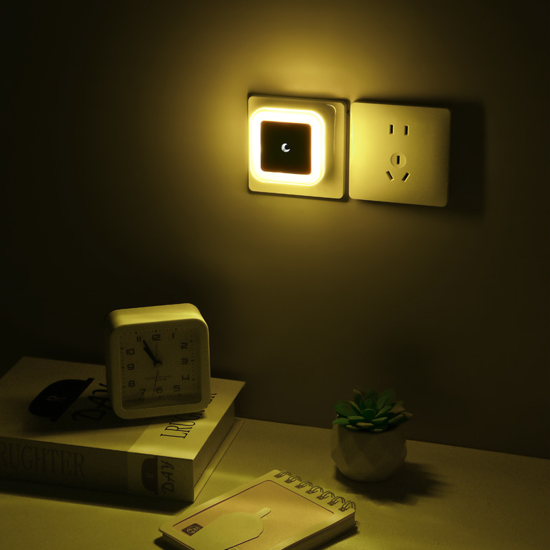 Light-controlled square yellow