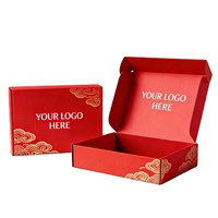 Carpeta de Cartón Corrugado Ecológica Reutilizable con Forma de Avión, Impresa Personalizada con Logotipo, para Empaque de Regalos