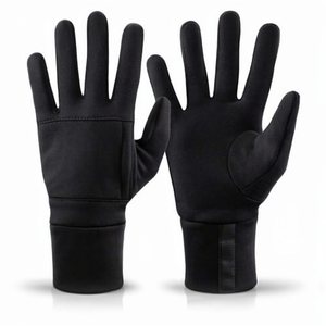 Running <b>Gloves</b> Lightweight Breathable Full Finger Sports <b>Gloves</b> Stretch Touchscreen Compatible Soft Grip Warm Outdoor Fitness - Product Image 1