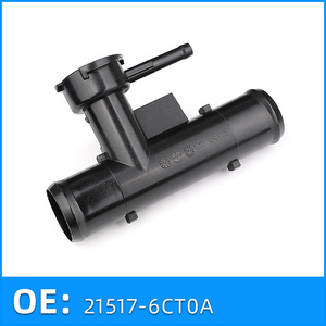 Tubería Superior del Radiador para Nissan Teana L34, Conector en T para Manguera de Refrigerante 215176CT0A, Pieza de Repuesto - Product Image 4