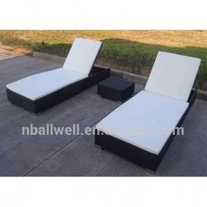Usine prix usine approvisionnement en plastique blanc chaise longue - Product Image 2