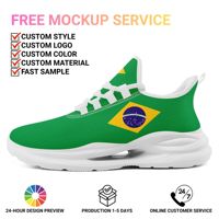 Chaussures de sport personnalisées en gros avec nom d'équipe, série OEM ODM, impression à la demande, logo personnalisé, baskets respirantes FN079-26027049-1