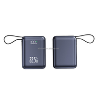 Nuevo Mini banco de energía de bolsillo de alta capacidad 20000 mAh Cargador portátil Batería externa PowerBanks 20000 Mah Carga rápida