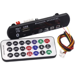 <b>Bluetooth</b> Speaker Decoder Board USB TF <b>AUX</b> MP3 FM Audio Module 12V Car Stereo - Product Image 4