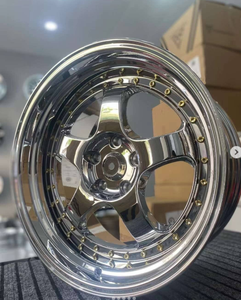 Nouvelle Jante de Travail en Aluminium RCSR Meister S1 3P 10.5X9.5 24 Deep Dish, Centre Gun Metal, 5X114.3 VS KF VSKF S1R-FS2 3P Polie - Product Image 1