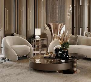 <span class=keywords><strong>Divani</strong></span> di Lusso <span class=keywords><strong>Moderni</strong></span> di Alta Gamma per Soggiorno, Set di <span class=keywords><strong>Divani</strong></span> Curvi di Lusso in Velluto per Soggiorno - Product Image 3