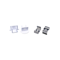 Profilés en aluminium pour bande LED flexible, canal en aluminium pour bande LED pliable, extrusion de profilés linéaires en aluminium pour bande LED