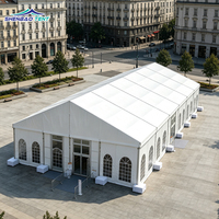 Tente de réception de mariage de haute qualité 20x30m, tente imperméable pour événements et fêtes, pour 200, 500, 1000 personnes en extérieur