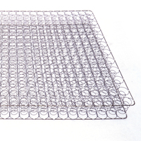 Matelas Bonnell personnalisable en acier au carbone avec filet de lit circulaire, matelas à ressorts durable pour la décoration intérieure