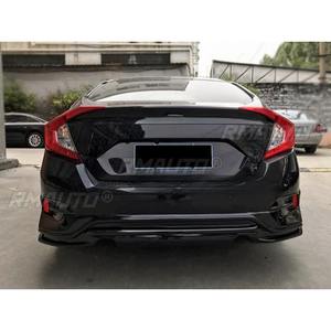 <b>Car</b> Front Bumper Lip Side Skirt Spoiler Rear Bumper Splitter <b>Diffuser</b> <b>For</b> Honda Civic 2016 10th Gen Body Kit <b>Car</b> Accessories - Product Image 6