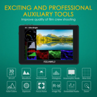 FEELWORLD LUT7S PRO Konfigurasi Khusus Monitor Kamera 7" 2200nits Layar Sentuh IPS Resolusi 1920x1200 Input 3G-SDI