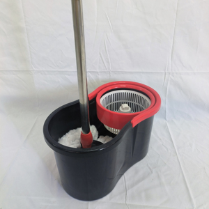 Trapeador de Pared con Cubeta de Microfibra Rosa, Sistema de Escurrido Fácil, Rotación de 360 Grados, Marca China - Product Image 5