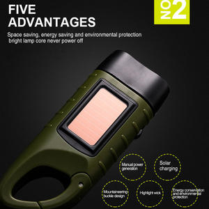 Helius Năng Lượng Mặt Trời Đèn Pin Ngoài Trời Tay Điện Thế Hệ Mạnh Mẽ Ánh Sáng Năng Lượng Mặt Trời Sạc Khẩn Cấp Cứu Trợ Thiên Tai LED Đèn Pin - Product Image 3