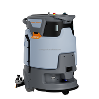 Robot de nettoyage industriel autonome intelligent à navigation laser 3D, alimenté par batterie LiFePO4, efficacité 2000/h