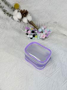 Sac de transport transparent en PVC pour poupées avec sangle, boîte de rangement transparente pour jouets en peluche, étui pour poupées de 20 cm comme Lulu Bubu Kawaii - Product Image 4
