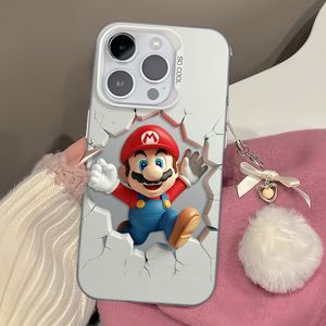 เคสโทรศัพท์มือถือลายการ์ตูน Mario TPU Hard IMD สำหรับ iPhone 11 12 13 14 15 16 17 PRO MAX 16E - Product Image 5