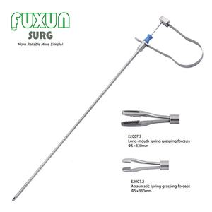 Endoskopi bedah Manual 5 mm genggam Musim Semi gunting tang terbuat dari baja - Product Image 2