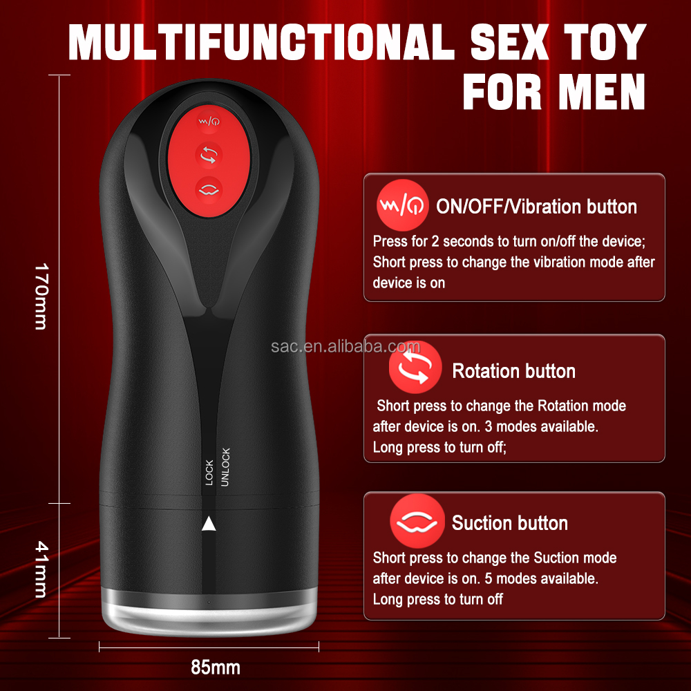 trainer rotating and thrusting suction cup masturbator 19 Homemade Sex Toys & Household Items Usable For Sex main image 1