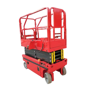 Plataforma Elevadora Móvil de Tijera para 2-6 Personas, Elevador Eléctrico Portátil, Plataforma de Trabajo Aérea Vertical Pequeña - Product Image 2