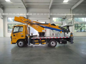 Plataforma Elevadora Telescópica Móvil Montada en Camión con Chasis Dongfeng 4*2 y Elevación Hidráulica de 31 m, Elevador Aéreo para Construcción - Product Image 3