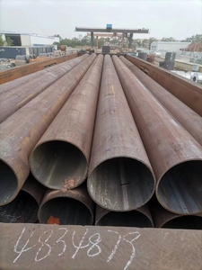 <span class=keywords><strong>SATM</strong></span> JIS GB A36 Q235 Q345 Tuyau en acier au carbone HR soudé laminé à chaud Tube en acier au carbone Erw - Product Image 4