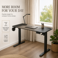 Bureau relevable en placage de bois massif AOR pour le bureau et les jeux à domicile, disponible en design moderne, options multicolores, vente en gros d'usine