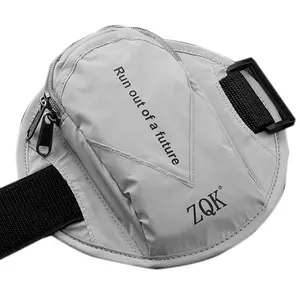 रिस्टलेट आर्म्पैक खेल साइकलिंग कलाई बैग वाटरप्रूफ एडजस्टेबल मोबाइल फोन बैग के साथ इयरफ़ोन बैग