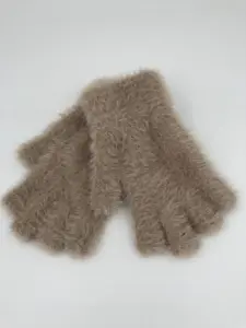 Gants tricotés unisexes en acrylique, 20 pièces, pour l'extérieur, le froid, l'hiver