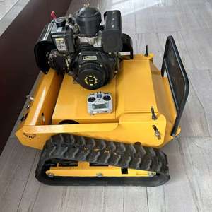 Modèle 550 tondeuse à gazon télécommandée sur chenilles moteur 4 temps haute qualité bon prix coupe efficace - Product Image 3