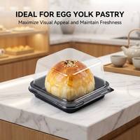 Boîtes d'emballage pour desserts en plastique PET écologiques personnalisées, procédé de thermoformage, couleur et forme personnalisées, service OEM/ODM, logo personnalisé SUBANG