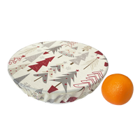 Housse de bol en cire d'abeille lavable et réutilisable, en tissu ciré, pour BSCI LFGB