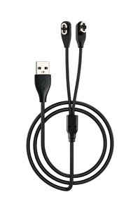 Câble de charge magnétique 2-en-1 USB-A mâle vers 2 broches/4 broches pour casque Shokz, fil Type-C pour écouteurs à conduction osseuse AS800/S803/S710 - Product Image 4