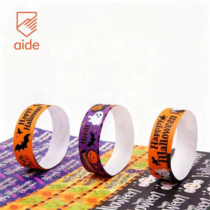 Biểu Tượng Tùy Chỉnh Lễ Hội Không Thấm Nước Giấy Cá Nhân Dây Đeo Cổ Tay Tổng Hợp Giấy Vòng Đeo Tay Tyvek Dây Đeo Cổ Tay Cho Các Sự Kiện - Product Image 1