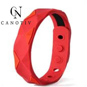 Heath gelang energi positif energi bio magnetik pria, gelang silikon Germanium ekstrim untuk pria - Product Image 5