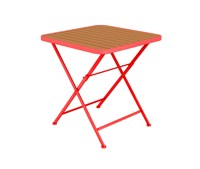 Ensemble table et chaises pliantes de style américain en métal pour balcon, idéal pour les salons de thé