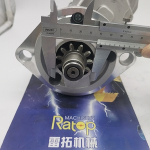 มอเตอร์สตาร์ทคุณภาพสูงสำหรับรถขุด PC130-8 รุ่น 600-813-4461 0-2400-0040 สำหรับเครื่องยนต์ 4D95 - Product Image 6