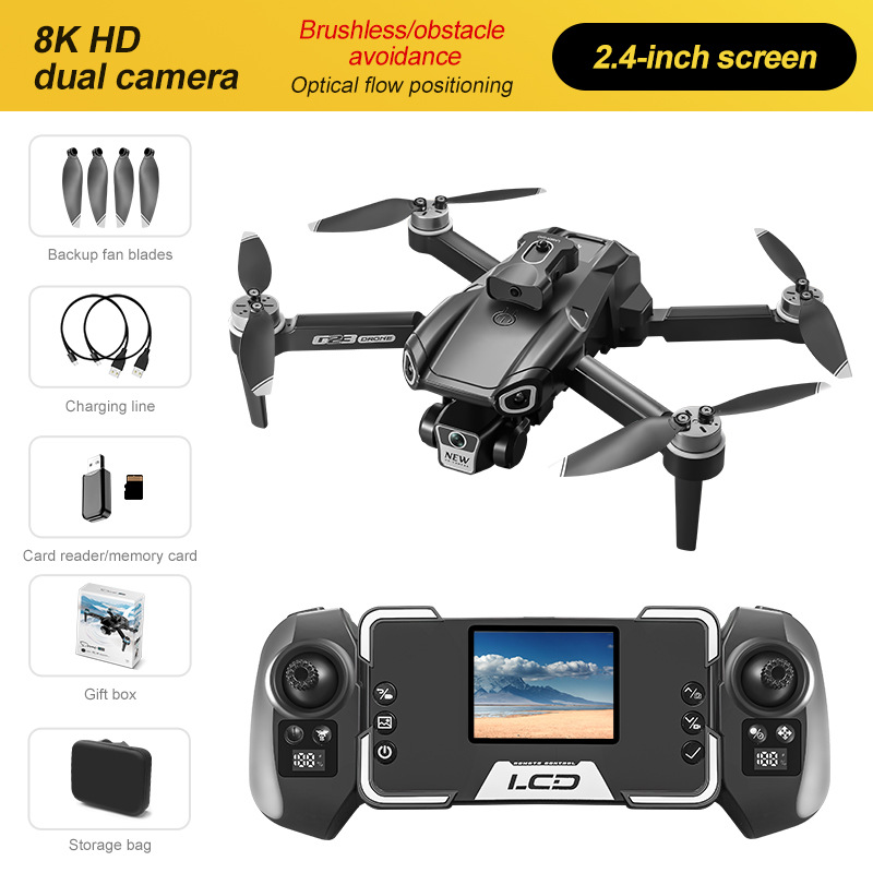 G23 - 2.4-inch independent screen control - dual cameras with optical flow ESC