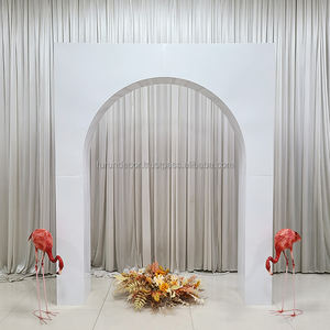 Arche de mariage en métal blanc personnalisable FURUN, grande, amovible, durable, écologique, cadre à fleurs pour la décoration d'événements et de fêtes - Product Image 5